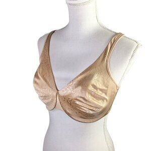 Bali Passion for Comfort Natural Uplift Bra 34DD Nude Beige 3227 Seamless Smooth